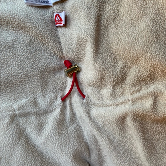 FLASH SALE JCrew Kids Size XS Red warm cozy winter jacket w/ hood + cinch waist. - Picture 4 of 8